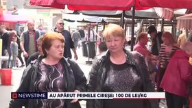 Au apărut primele cireșe- 100 de lei kilogramul